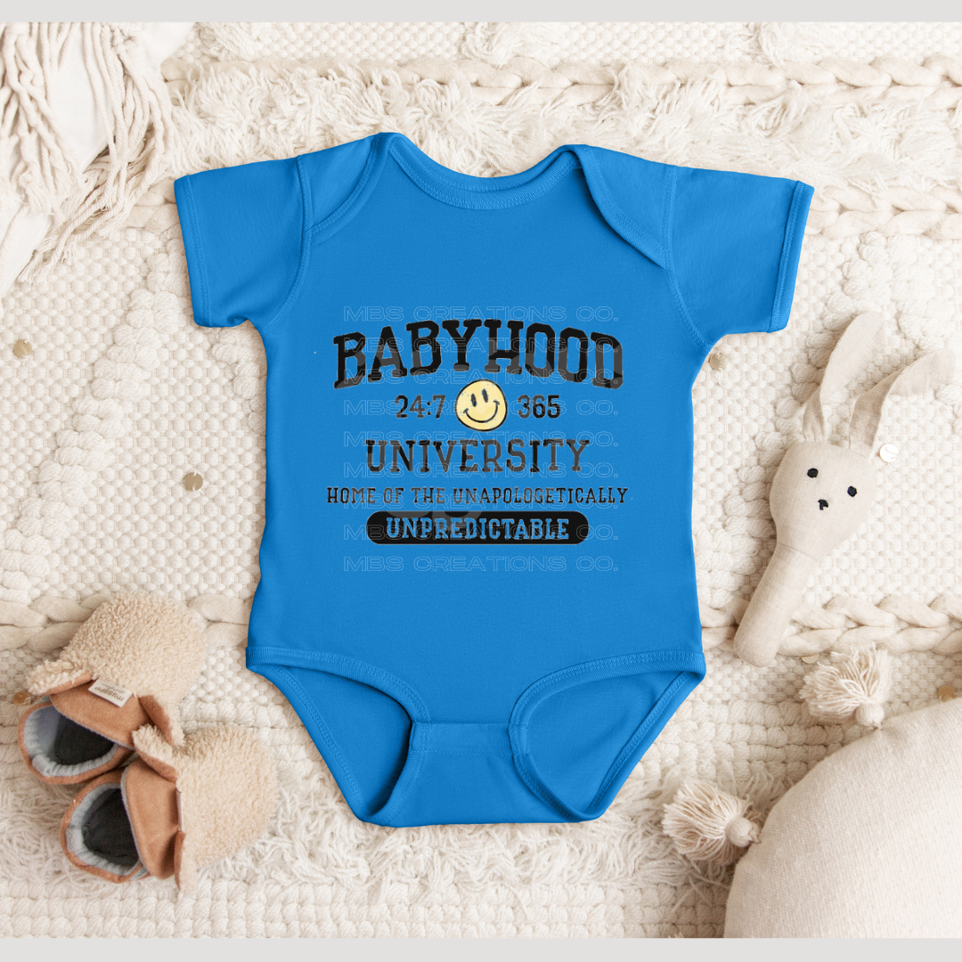 BABYHOOD UNIVERSITY ONSIE