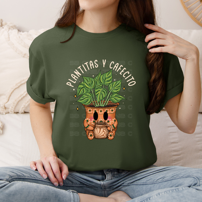 PLANTITAS Y CAFECITO SHIRT